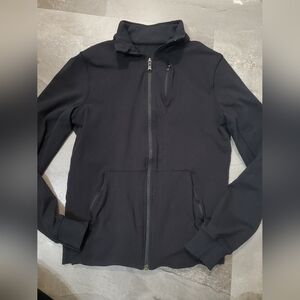Vintage Lululemon Black Full Zip-Up Jacket. Long Sleeves. Men Size M. Y2K.